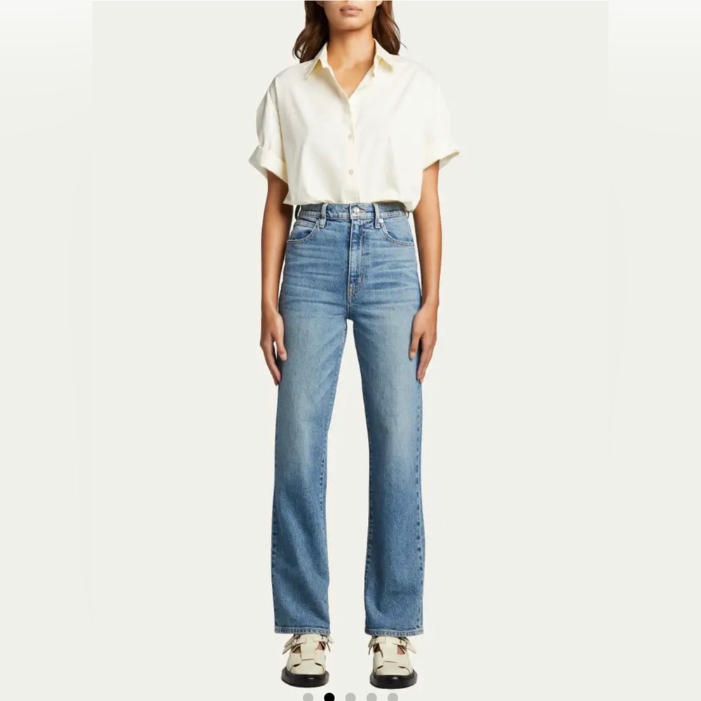 SLVRLAKE London High-Rise Straight-Leg Jeans
$329 NWOT